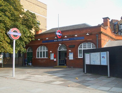 Bow Road Tube Station, London